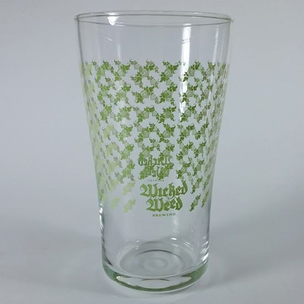 Wicked Weed Brewery Pint Beer Glass